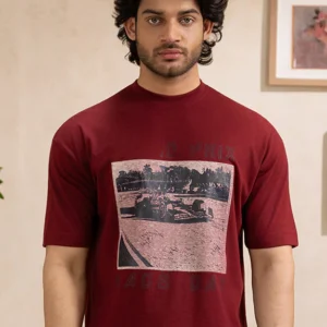 Oversized Graphic T-Shirt - D161